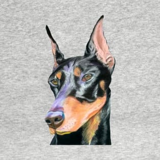 The Portrait of Doberman Pinscher T-Shirt